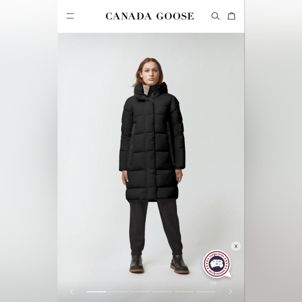 NWT Canada Goose Byward Black Parka